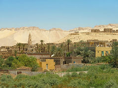  Bildansicht von Citysam  Schöner Blick auf die Oase Dakhla in Ägypten