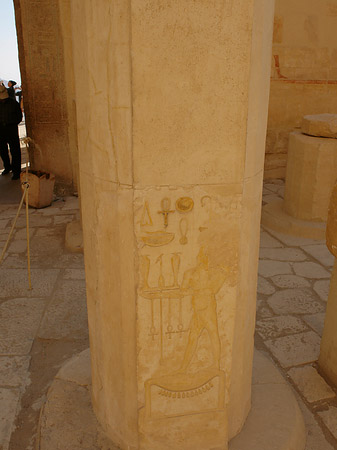 Eingang zu Tempel der Hatschepsut