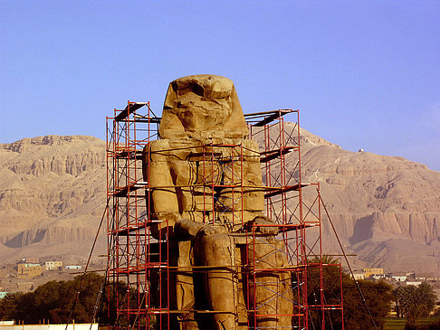 Koloss von Memnon Fotos