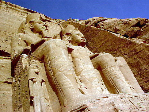 Statuen von Abu Simbel
