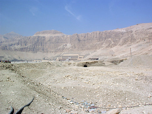 Tempel der Hatschepsut Foto 