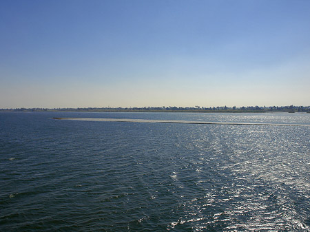 Foto Blick über das Meer