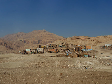 Fotos Fahrt zu den Kolossen von Memnon