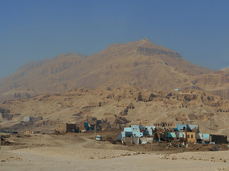 Fotos Fahrt zu den Kolossen von Memnon
