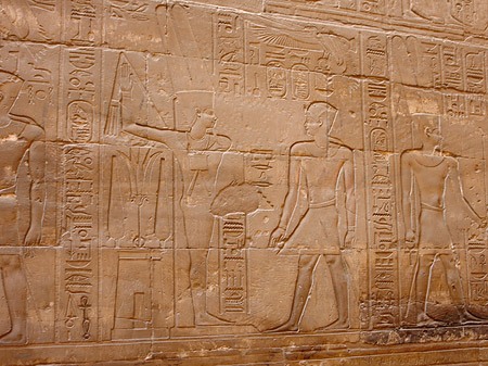 Foto Hieroglyphen