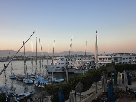 Foto Sonnenuntergang - Luxor