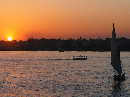 Fotos Sonnenuntergang | Luxor