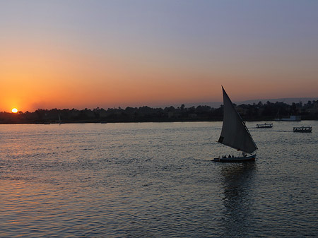 Fotos Sonnenuntergang | Luxor
