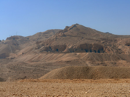 Foto Eingang zu Tempel der Hatschepsut