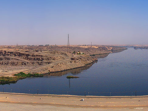 Assuan Hochstaudamm Sadd el-Ali Foto 